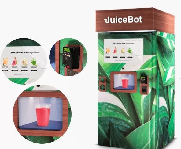 دستگاه فروش اتوماتیک آب میوه